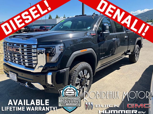 Onyx Black 2026 GMC Sierra 3500HD Pickup Truck Four-Wheel Drive Automatic
