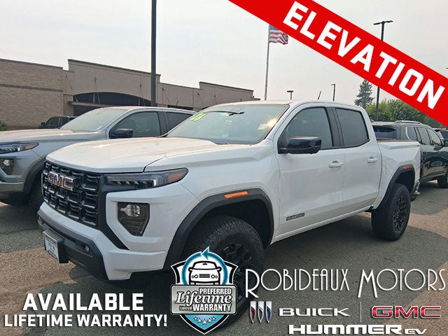 Summit White 2026 GMC Canyon Pickup Truck Four-Wheel Drive Automatic