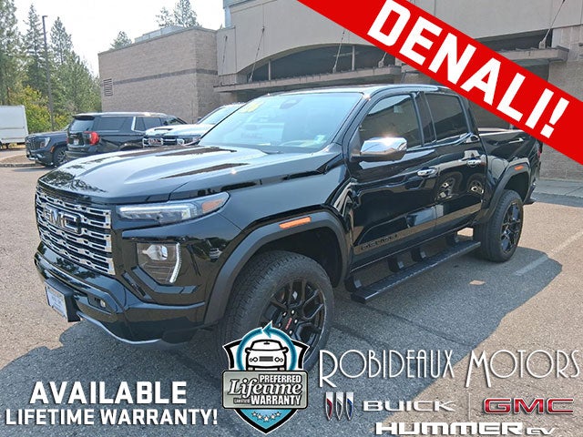 Onyx Black 2026 GMC Canyon Pickup Truck Four-Wheel Drive Automatic