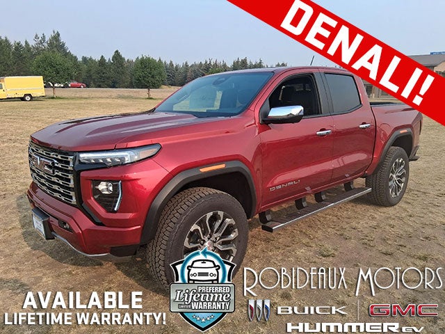 Volcanic Red Tintcoat 2026 GMC Canyon Pickup Truck Four-Wheel Drive Automatic