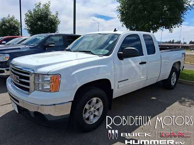 Summit White 2013 GMC Sierra 1500 Pickup Truck Four-Wheel Drive Automatic