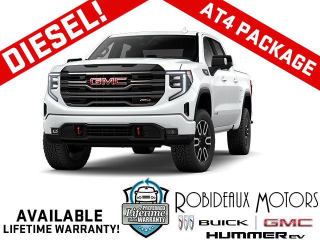 Summit White 2026 GMC Sierra 1500 Pickup Truck Four-Wheel Drive Automatic