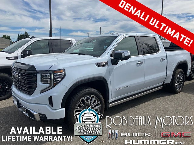 Glacier White Tricoat 2026 GMC Sierra 1500 Pickup Truck Four-Wheel Drive Automatic