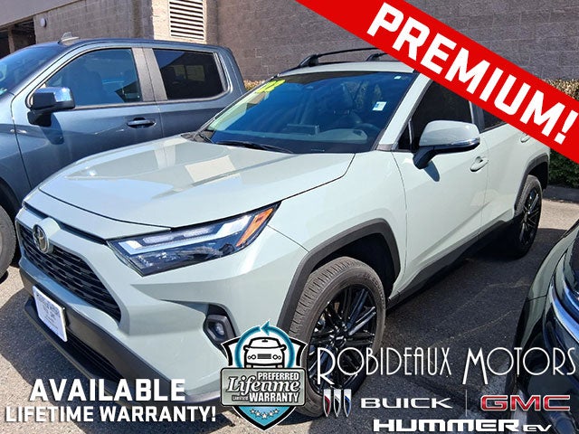 Green 2022 Toyota RAV4 SUV / Crossover All-Wheel Drive Automatic