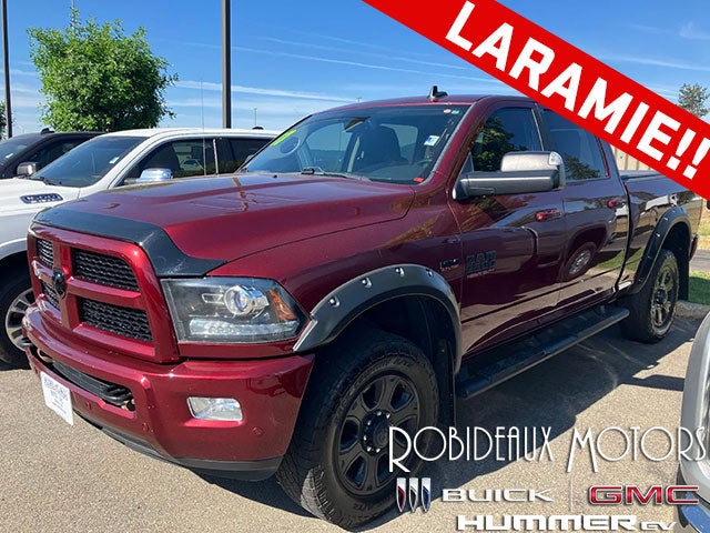 Red 2017 RAM 2500 Pickup Truck Four-Wheel Drive 