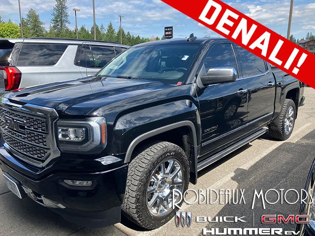 Onyx Black 2016 GMC Sierra 1500 Pickup Truck Four-Wheel Drive Automatic