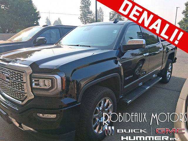 Onyx Black 2018 GMC Sierra 1500 Pickup Truck Four-Wheel Drive Automatic