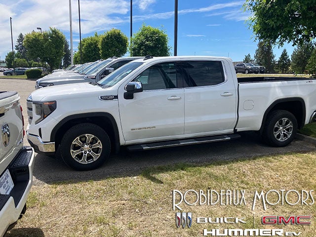 Summit White 2024 GMC Sierra 1500 Pickup Truck Four-Wheel Drive Automatic