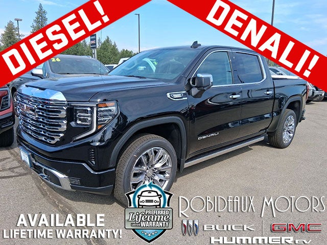 Onyx Black 2026 GMC Sierra 1500 Pickup Truck Four-Wheel Drive Automatic
