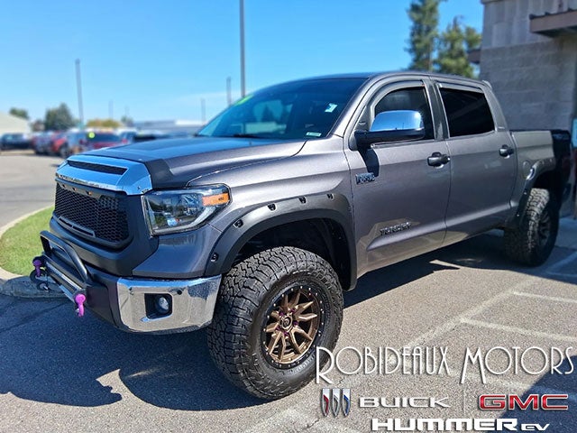 Gray 2020 Toyota Tundra Pickup Truck Four-Wheel Drive Automatic