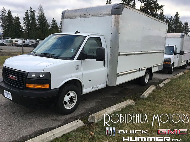Summit White 2021 GMC Savana Chassis Van Rear-Wheel Drive Automatic