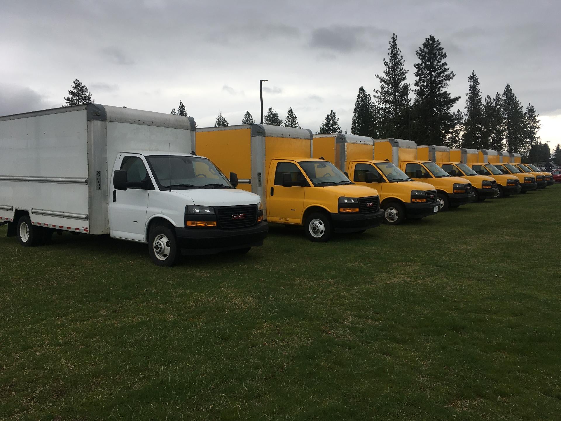 All Normally Body Colored Non-Sheet Metal Parts Wi 2021 GMC Savana Chassis Van Rear-Wheel Drive Automatic