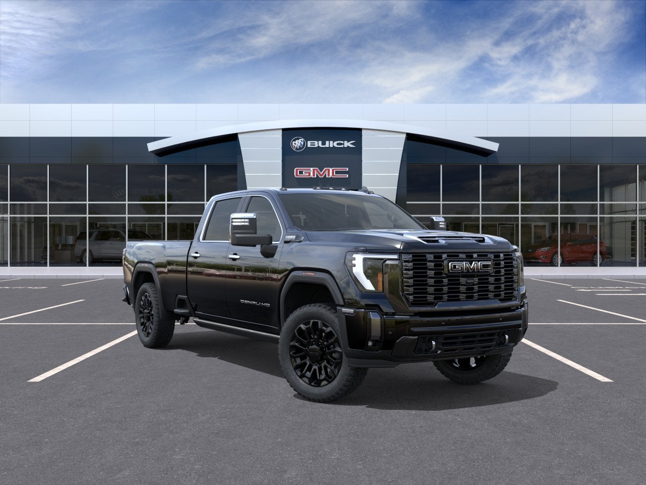 Onyx Black 2026 GMC Sierra 2500HD Pickup Truck Four-Wheel Drive Automatic