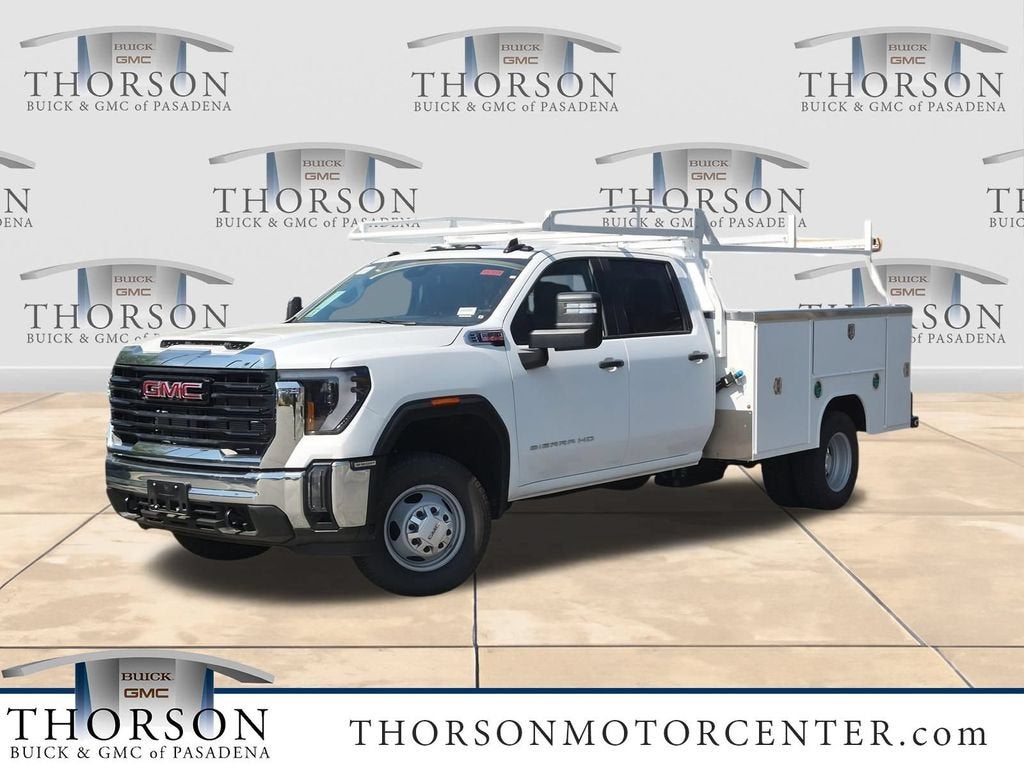 Summit White 2026 GMC Sierra 3500HD Pickup Truck 4X2 Automatic