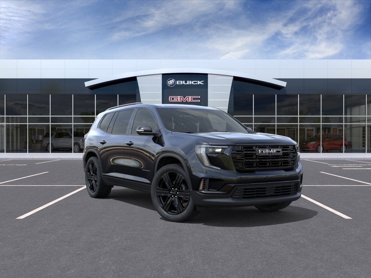 Black (Ebony Twilight Metallic) 2027 GMC Acadia SUV / Crossover Front-Wheel Drive Automatic