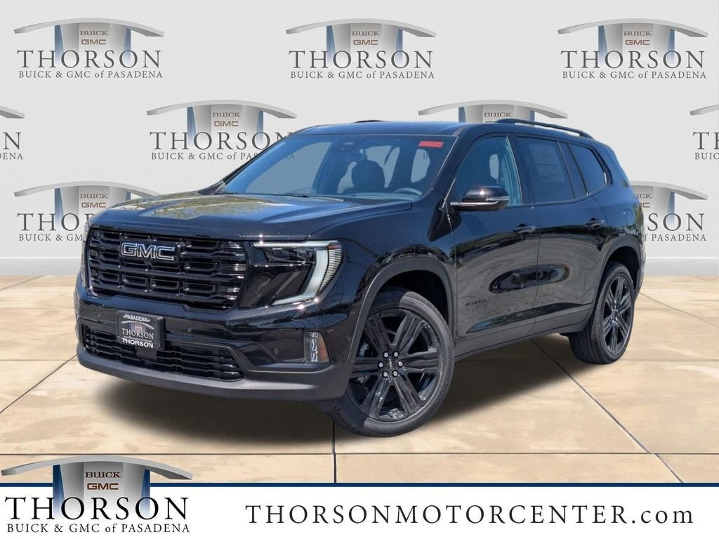 Black (Ebony Twilight Metallic) 2026 GMC Acadia SUV / Crossover Front-Wheel Drive Automatic