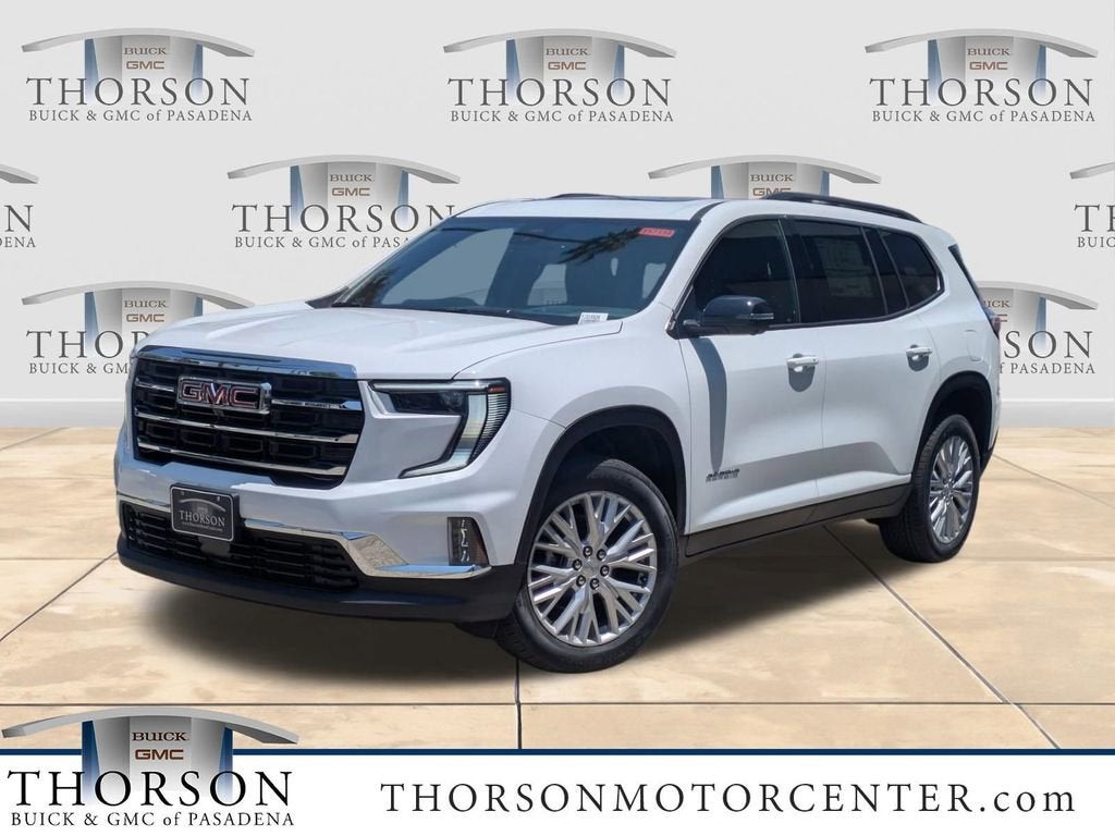 Summit White 2026 GMC Acadia SUV / Crossover Front-Wheel Drive Automatic