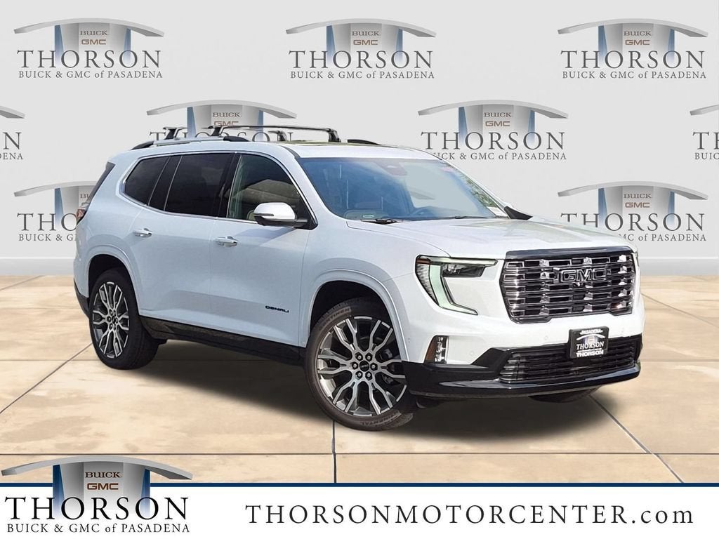 Glacier White Tricoat 2026 GMC Acadia SUV / Crossover Front-Wheel Drive Automatic