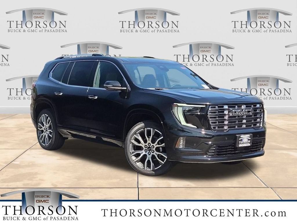 Black (Ebony Twilight Metallic) 2026 GMC Acadia SUV / Crossover Four-Wheel Drive Automatic