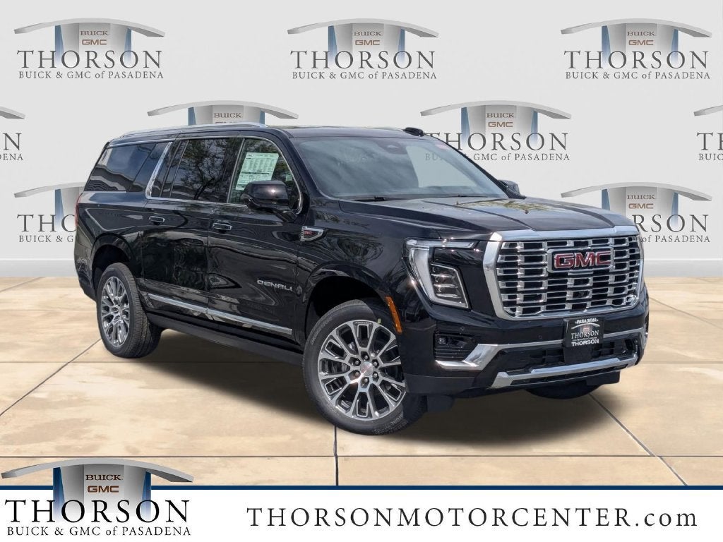 Onyx Black 2026 GMC Yukon XL SUV / Crossover Four-Wheel Drive Automatic