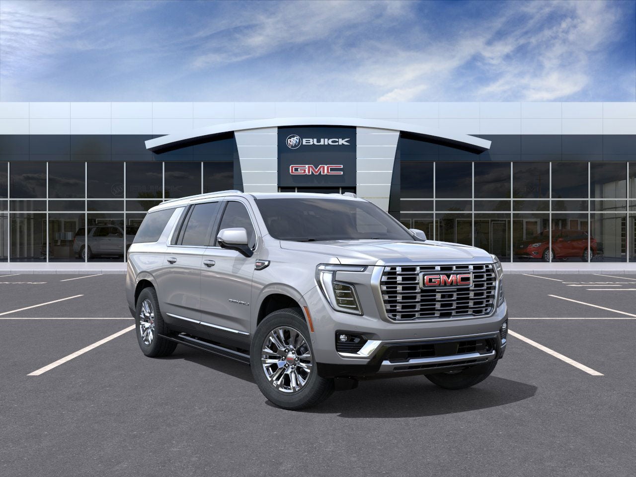 Sterling Metallic 2026 GMC Yukon XL SUV / Crossover Four-Wheel Drive Automatic