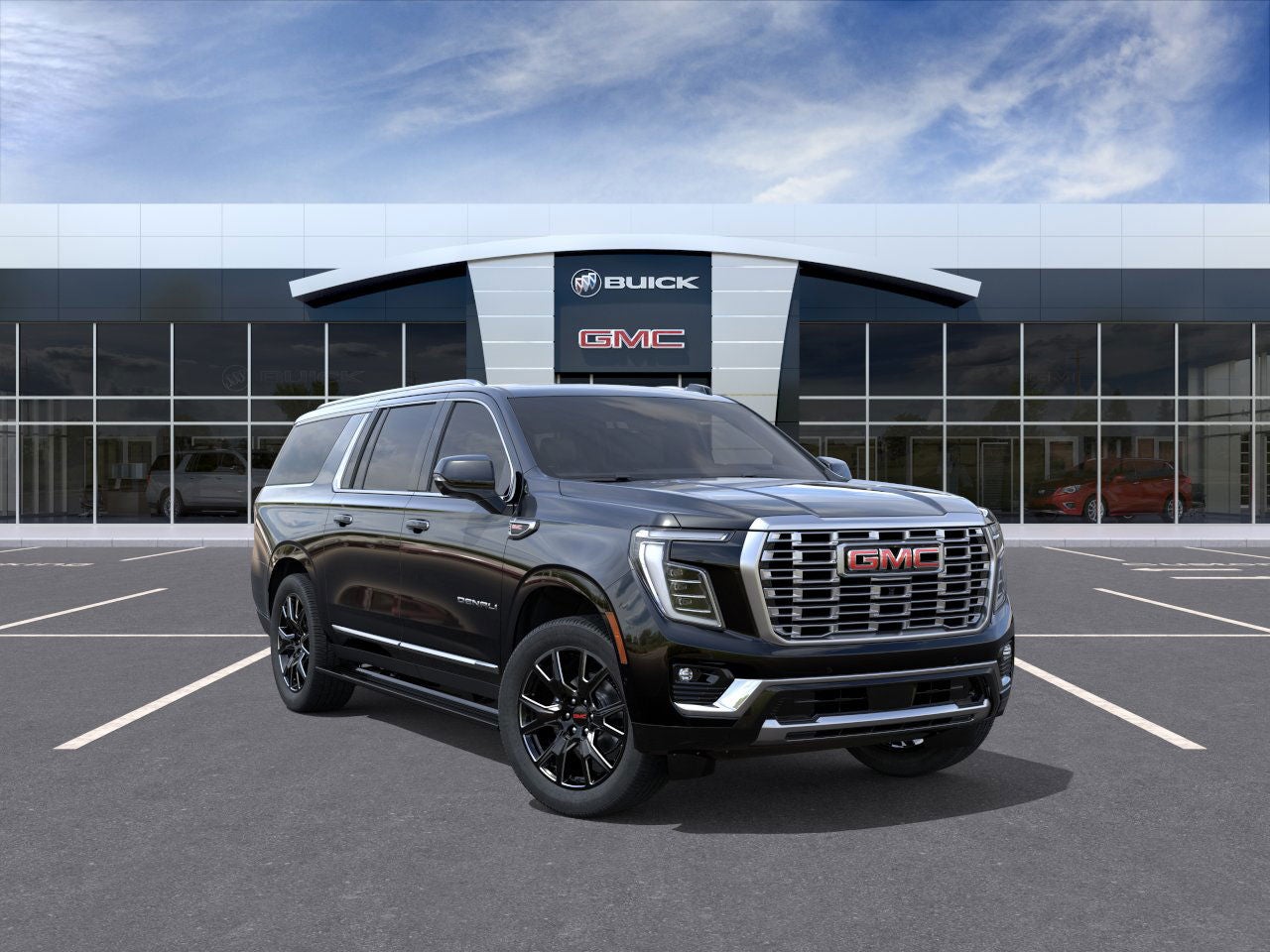 Onyx Black 2026 GMC Yukon XL SUV / Crossover Four-Wheel Drive Automatic