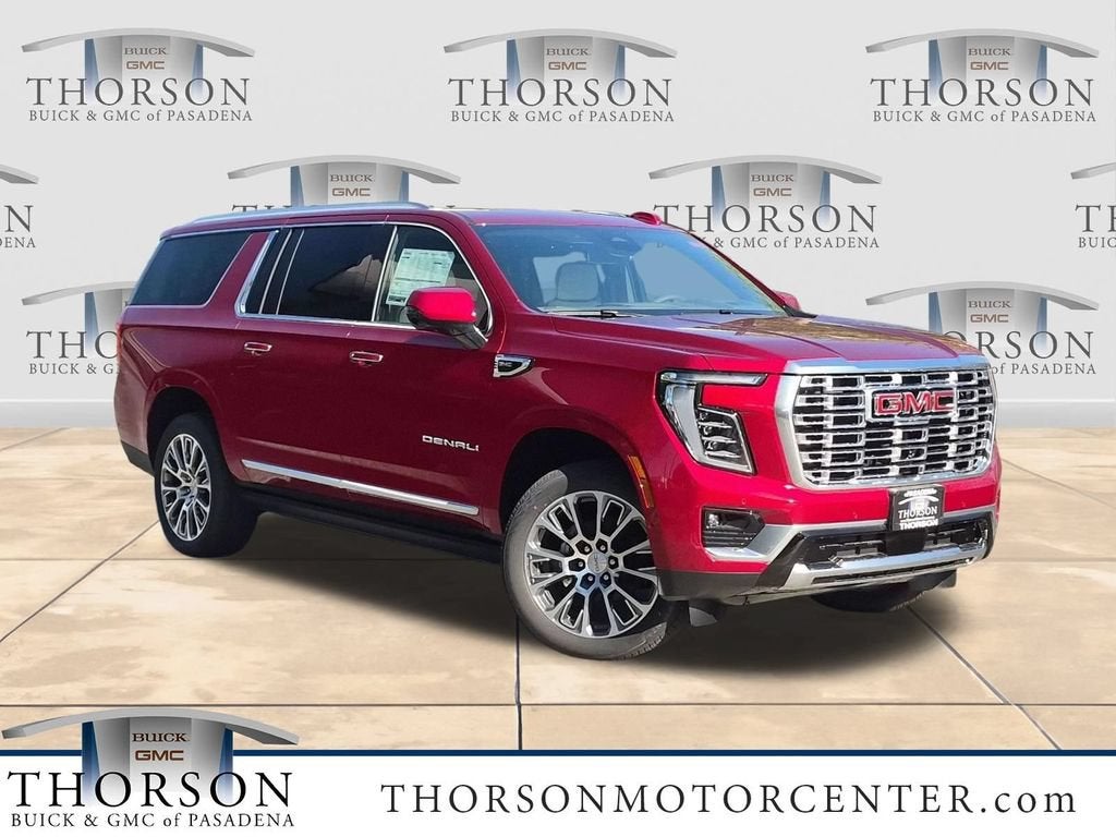 Volcanic Red Tintcoat 2026 GMC Yukon XL SUV / Crossover Four-Wheel Drive Automatic