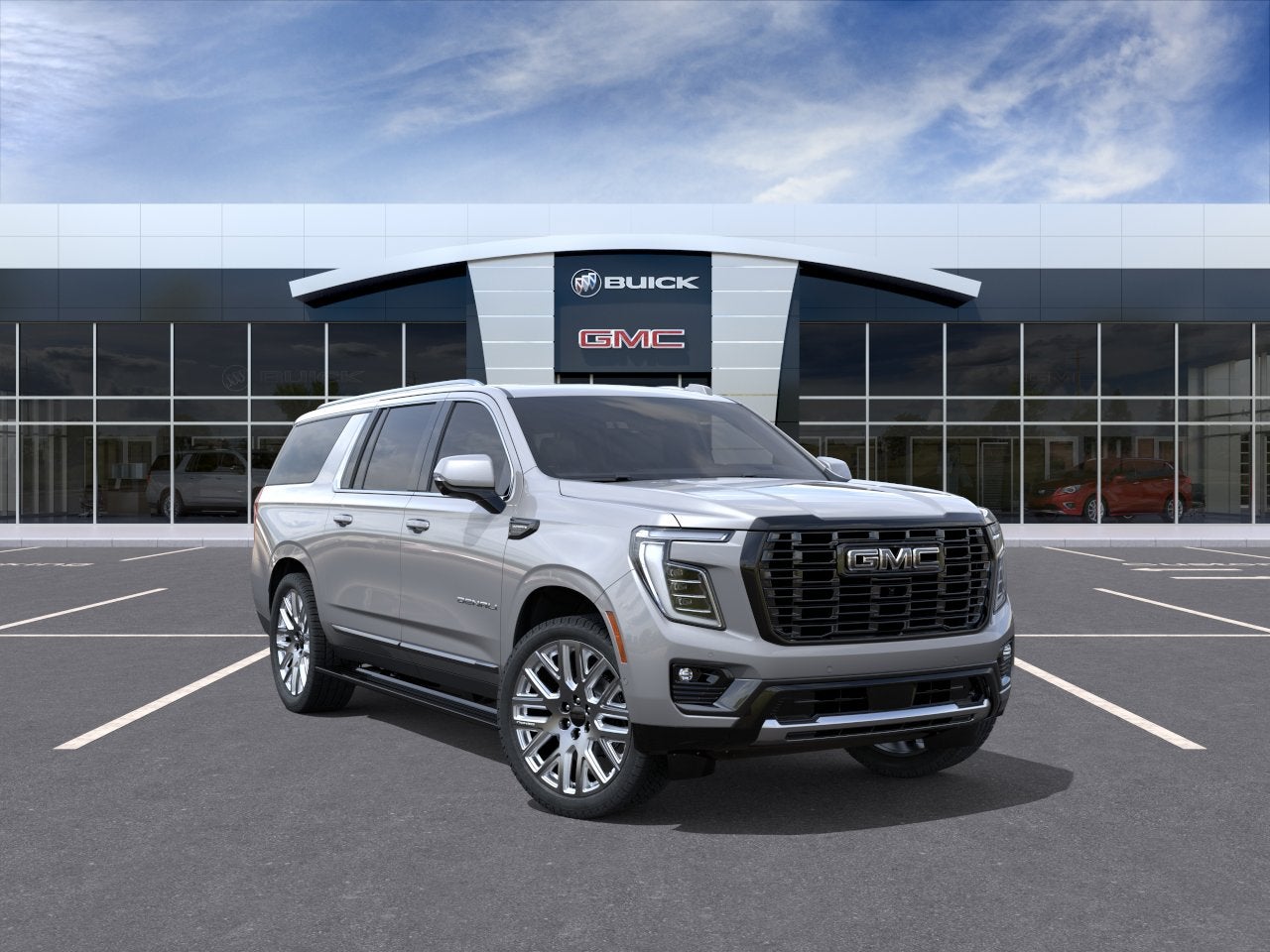 Sterling Metallic 2026 GMC Yukon XL SUV / Crossover Four-Wheel Drive Automatic