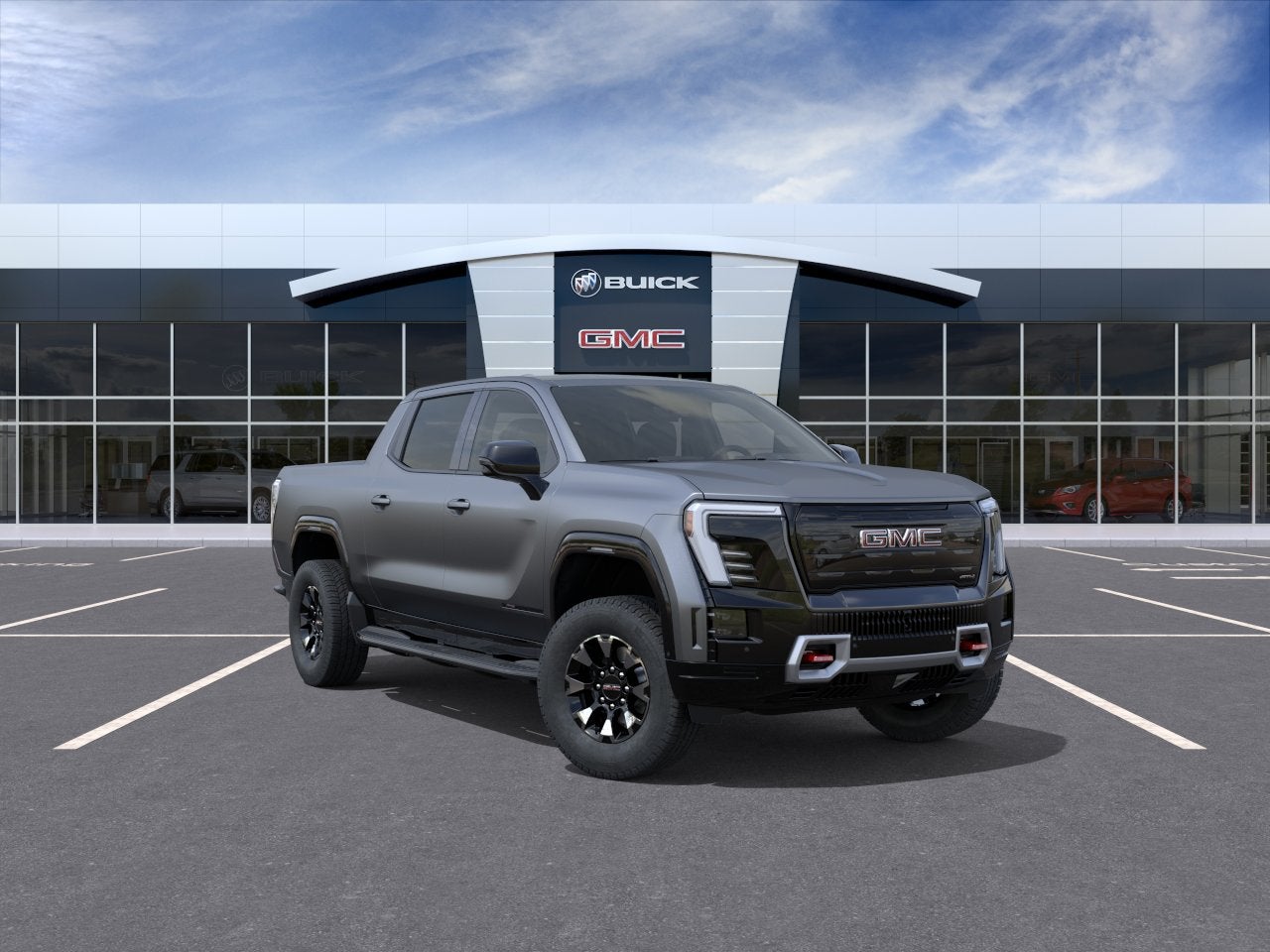 Magnus Matte 2026 GMC Sierra EV Pickup Truck All-Wheel Drive Automatic