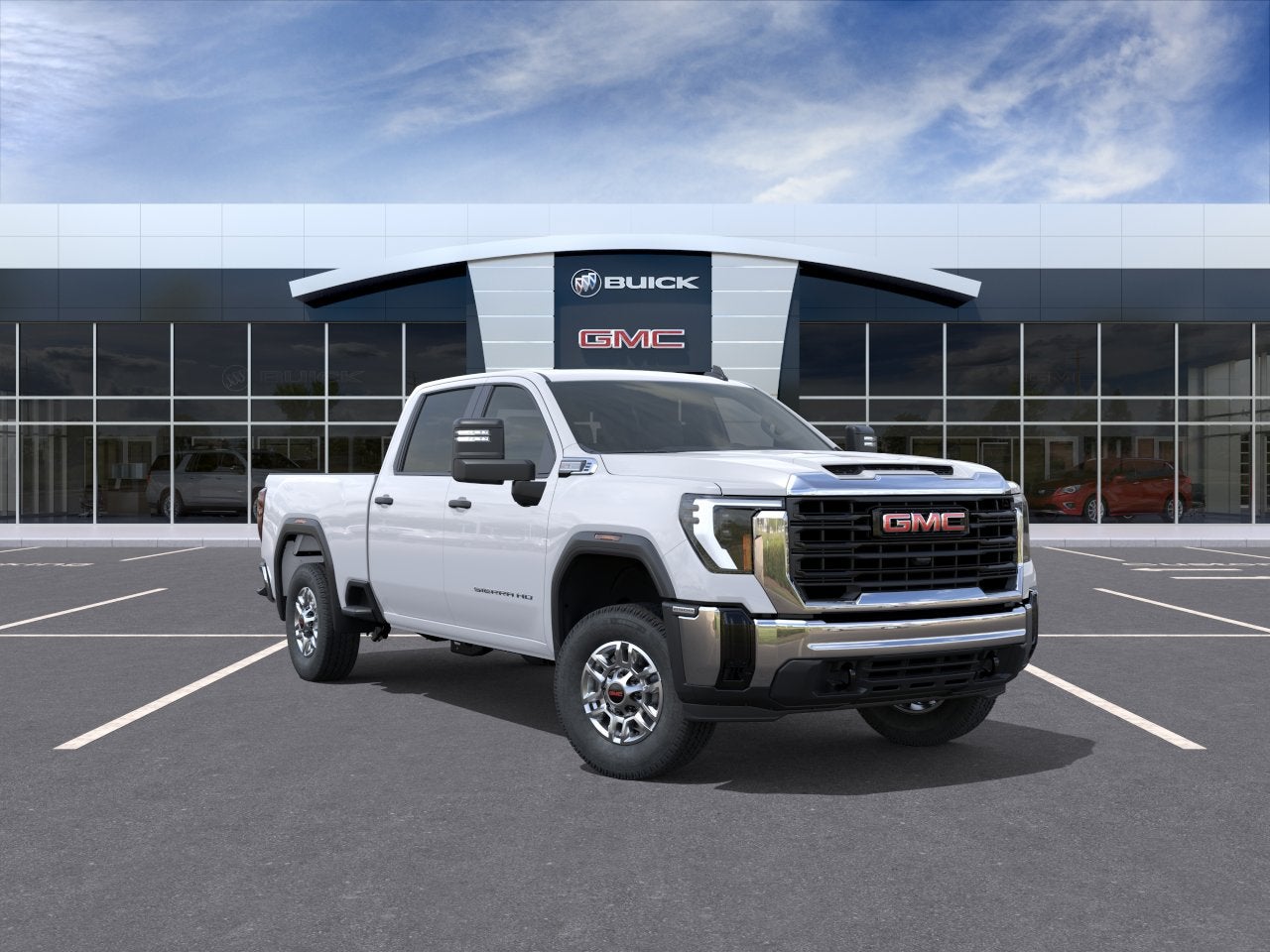 Summit White 2026 GMC Sierra 2500HD Pickup Truck 4X2 Automatic