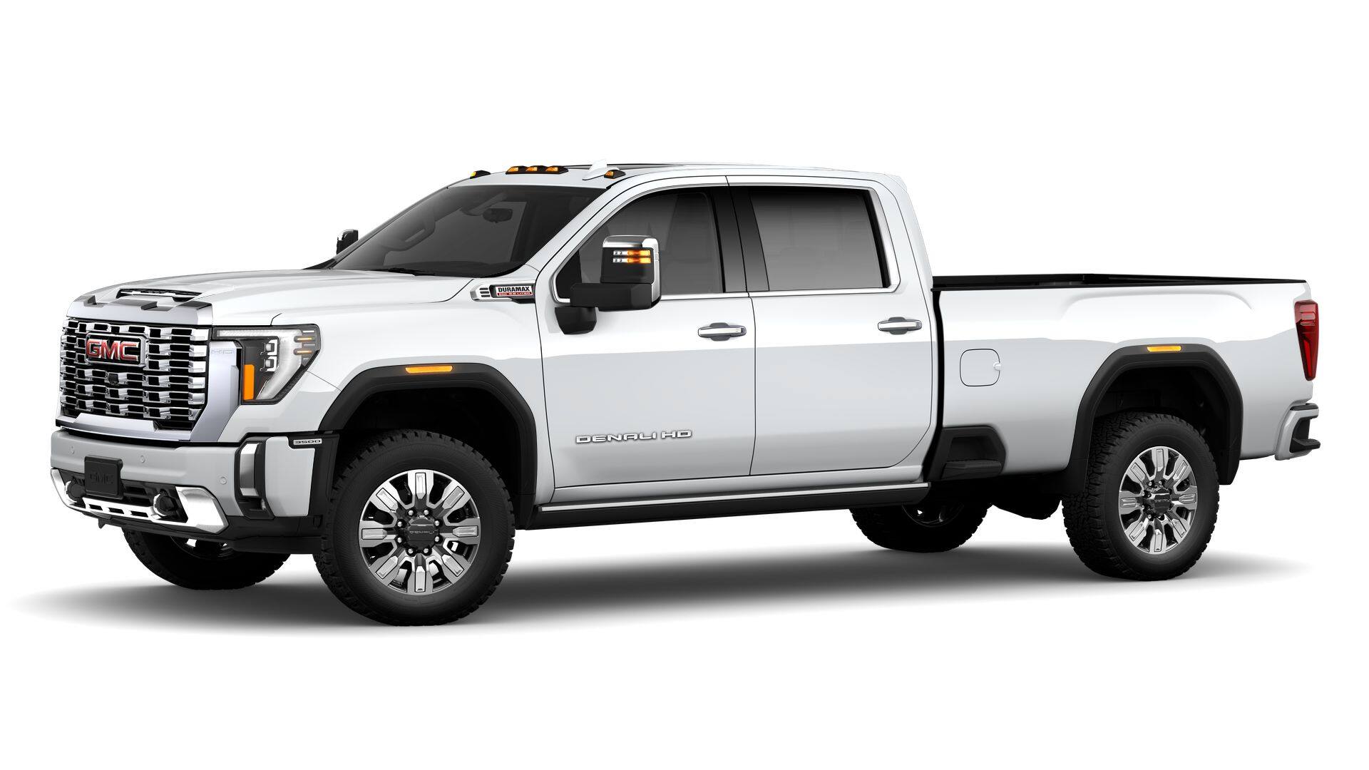Summit White 2026 GMC Sierra 3500HD Pickup Truck Four-Wheel Drive Automatic