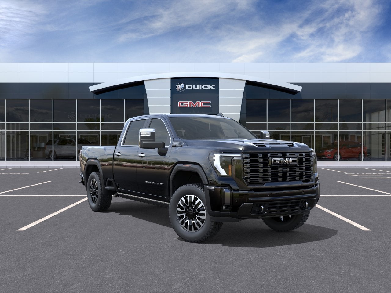Onyx Black 2026 GMC Sierra 2500HD Pickup Truck Four-Wheel Drive Automatic