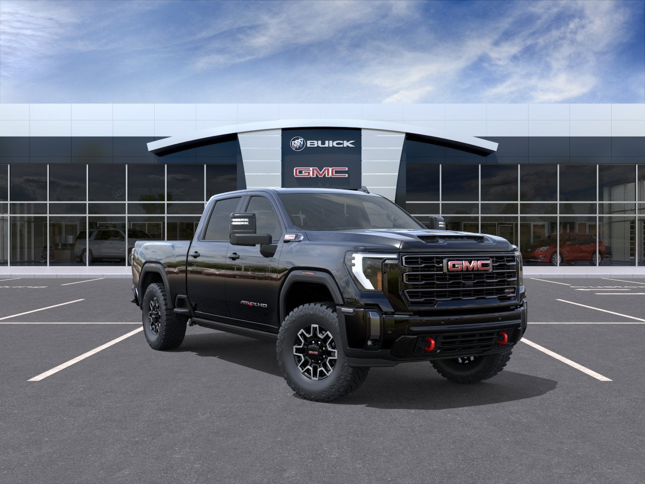 Onyx Black 2026 GMC Sierra 2500HD Pickup Truck Four-Wheel Drive Automatic