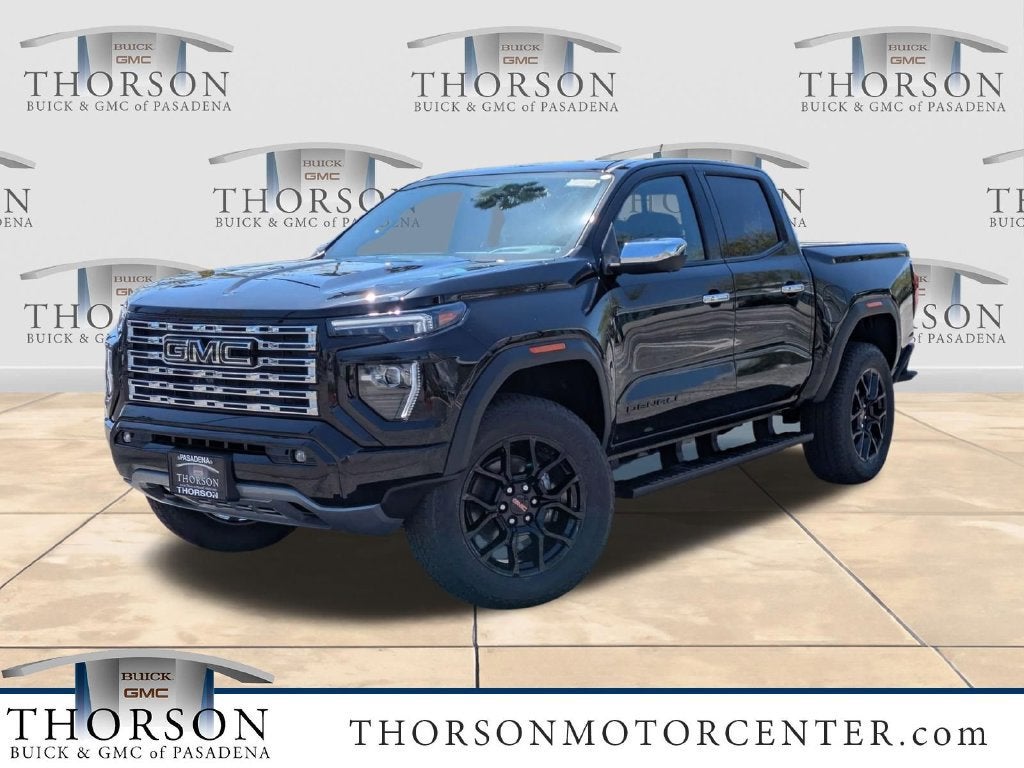 Onyx Black 2026 GMC Canyon Pickup Truck Four-Wheel Drive Automatic