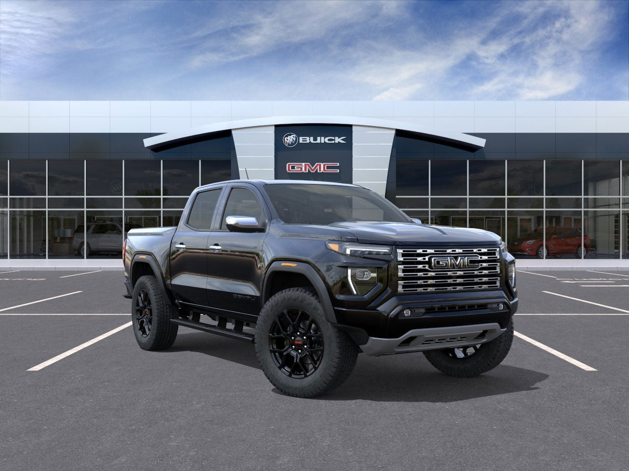 Onyx Black 2026 GMC Canyon Pickup Truck Four-Wheel Drive Automatic