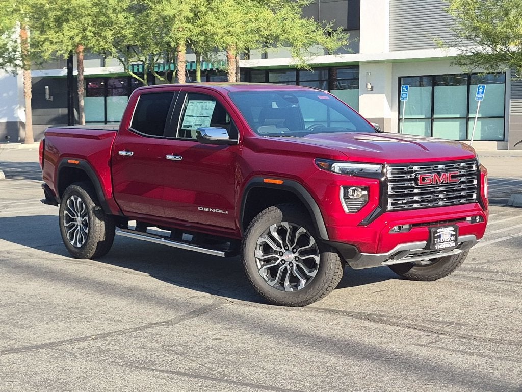 Volcanic Red Tintcoat 2026 GMC Canyon Pickup Truck Four-Wheel Drive Automatic