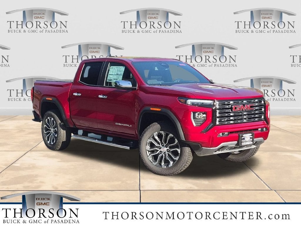 Volcanic Red Tintcoat 2026 GMC Canyon Pickup Truck Four-Wheel Drive Automatic