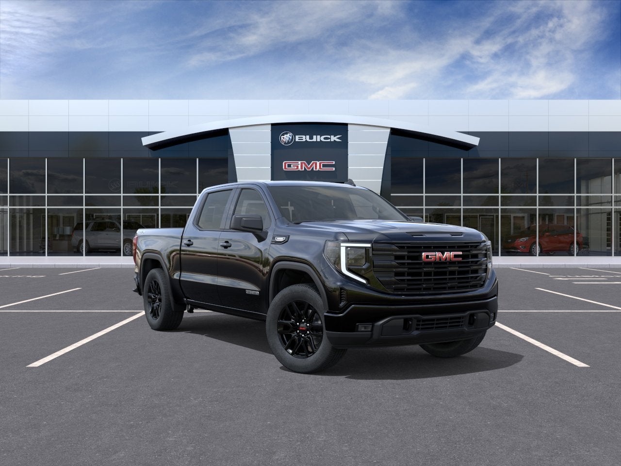 Onyx Black 2026 GMC Sierra 1500 Pickup Truck Four-Wheel Drive Automatic