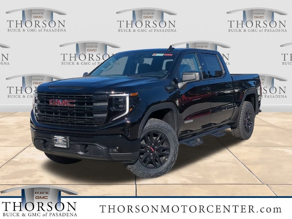 Onyx Black 2026 GMC Sierra 1500 Pickup Truck Four-Wheel Drive Automatic
