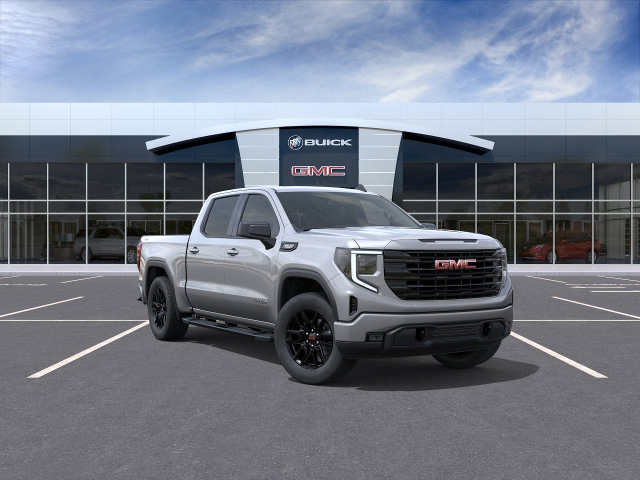 Sterling Metallic 2026 GMC Sierra 1500 Pickup Truck Four-Wheel Drive Automatic