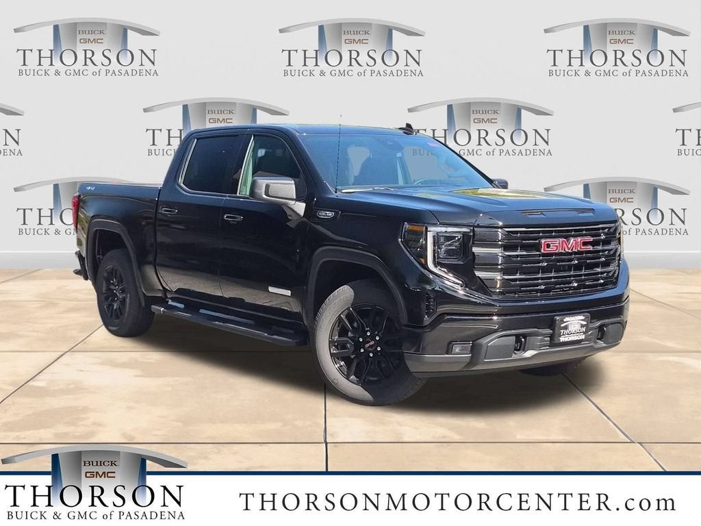 Onyx Black 2026 GMC Sierra 1500 Pickup Truck Four-Wheel Drive Automatic