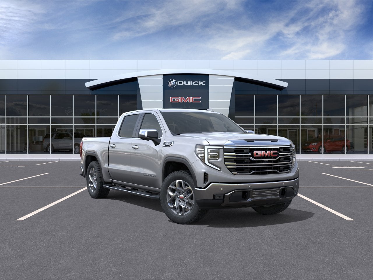 Sterling Metallic 2026 GMC Sierra 1500 Pickup Truck Four-Wheel Drive Automatic