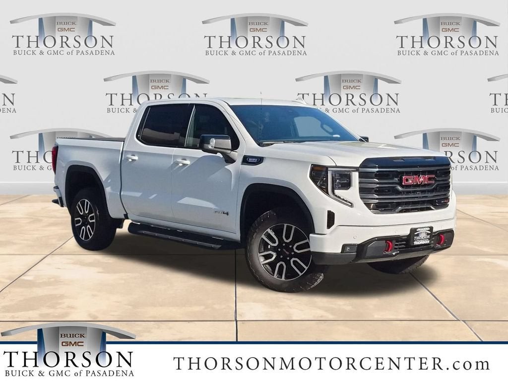 Summit White 2026 GMC Sierra 1500 Pickup Truck Four-Wheel Drive Automatic
