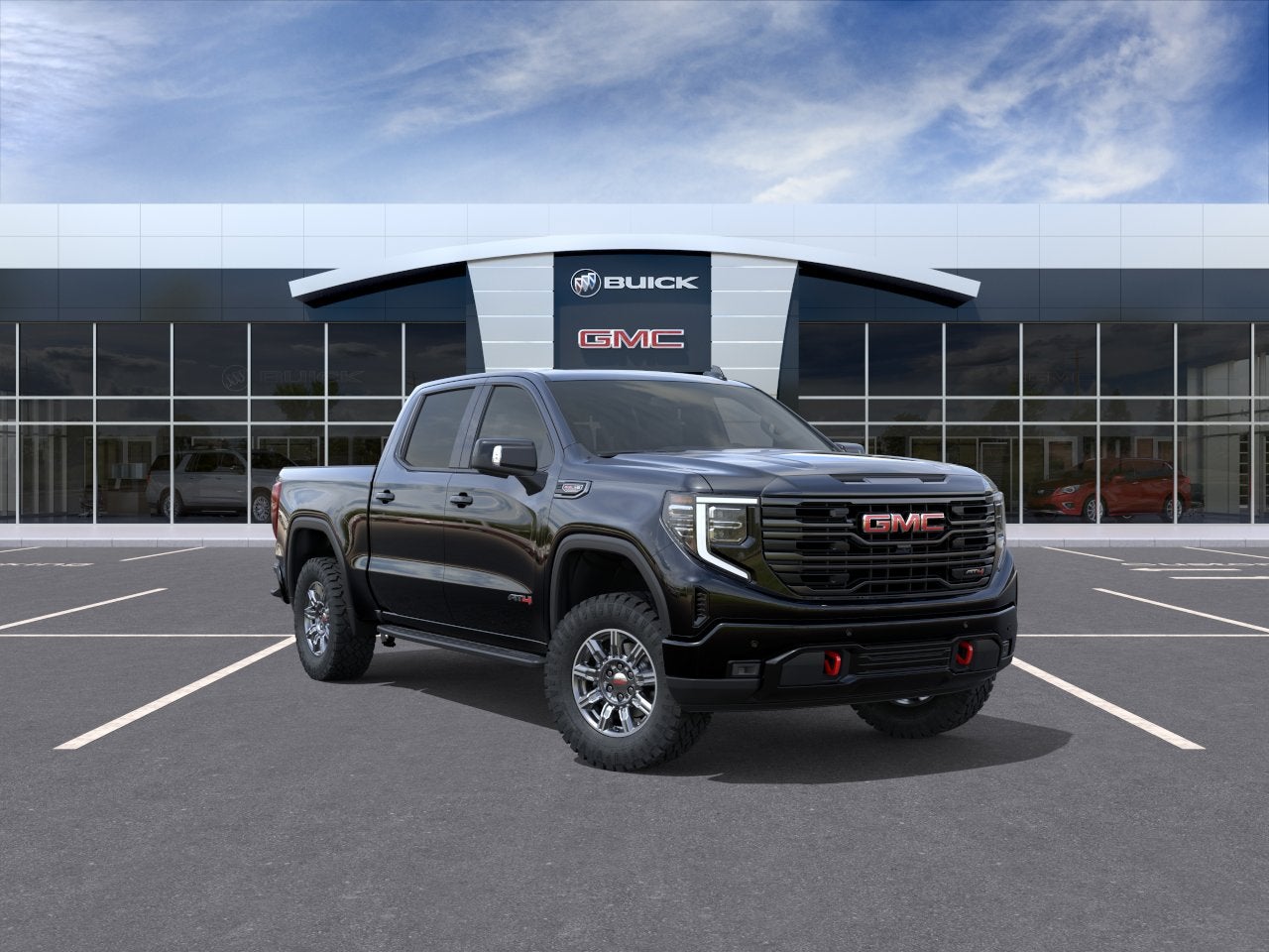 Onyx Black 2026 GMC Sierra 1500 Pickup Truck Four-Wheel Drive Automatic