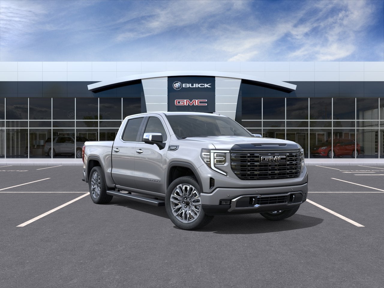 Sterling Metallic 2026 GMC Sierra 1500 Pickup Truck Four-Wheel Drive Automatic