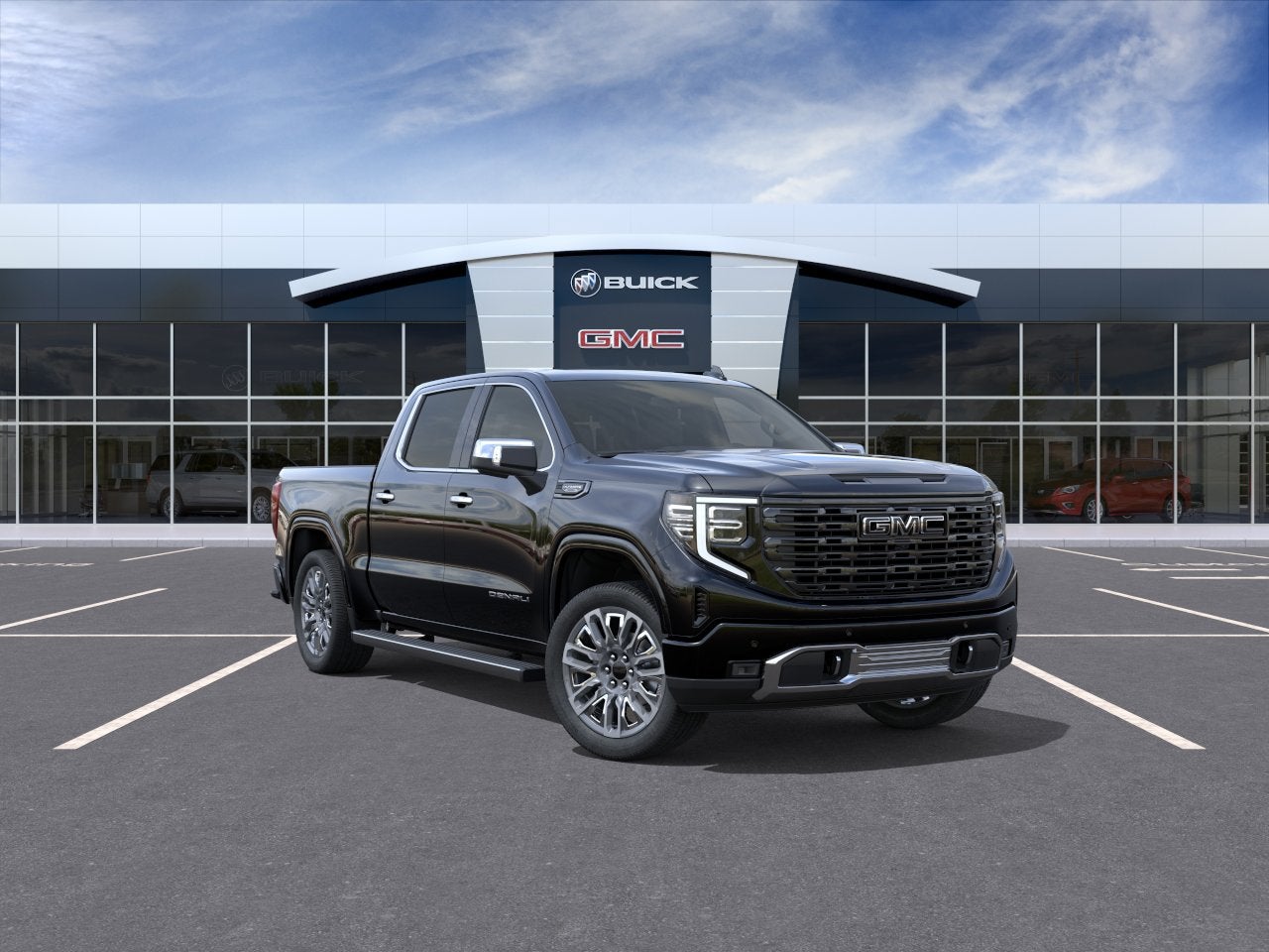 Onyx Black 2026 GMC Sierra 1500 Pickup Truck Four-Wheel Drive Automatic