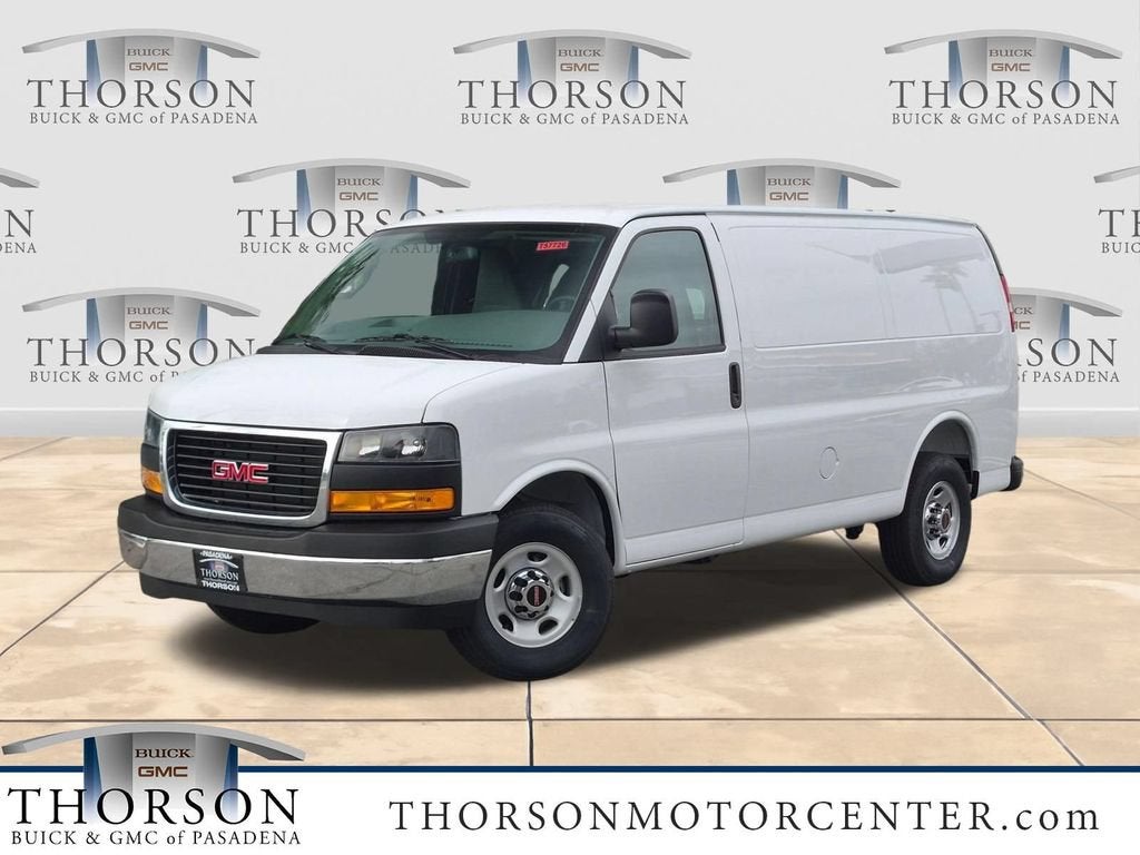 Summit White 2026 GMC Savana Cargo Van Rear-Wheel Drive Automatic