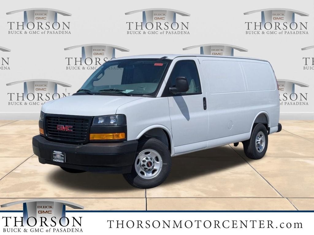 Summit White 2026 GMC Savana Cargo Van Rear-Wheel Drive Automatic