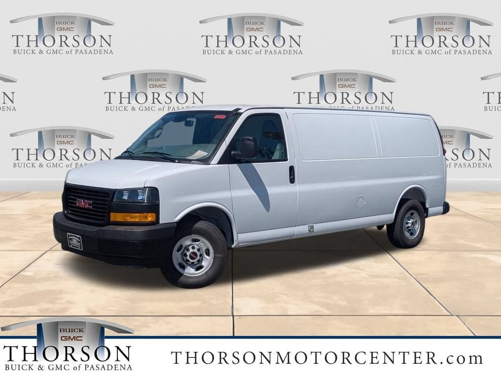 Summit White 2026 GMC Savana Cargo Van Rear-Wheel Drive Automatic