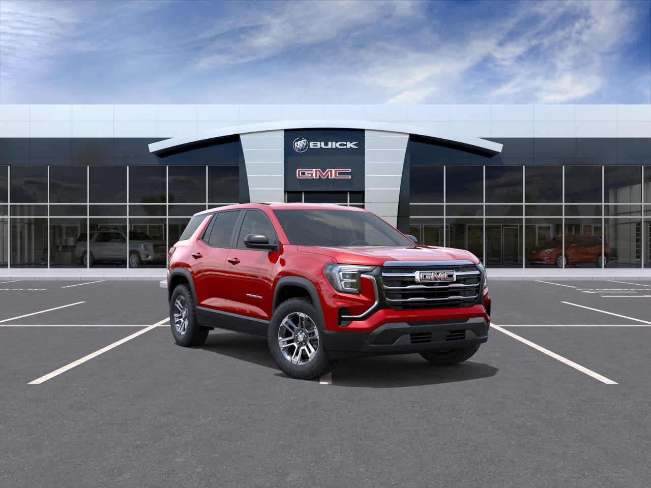 Volcanic Red Tintcoat 2026 GMC Terrain Elevation FWD SUV / Crossover Front-Wheel Drive Continuously Variable Transmission